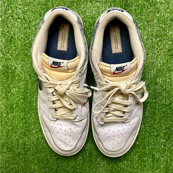 Nike Dunk Low “washed denim” Size 11 - Picture 3 of 9